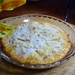 Pear Custard Pancake