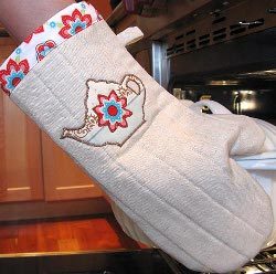 Quilted Oven Mitts