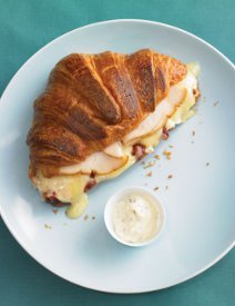 Creamy, Cheesy, and Smoky Croissant