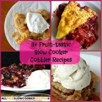 11 Fruit-tastic Slow Cooker Cobbler Recipes, Plus Bonus Blueberry Buckle