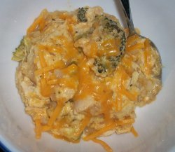 Slow Cooker Chicken, Broccoli And Cheese Tater Tot Casserole