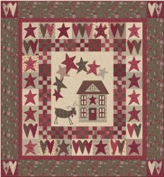 Christmas Wishes Applique Quilt
