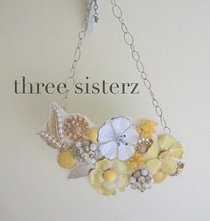 Recycled Brooch Bib Necklace