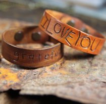 Carved Leather Cuff