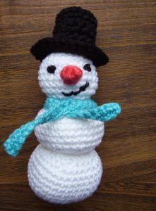 Amigurumi Snowman Toy