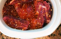 Peach Glazed Slow Cooker Ribs With Corn Cakes