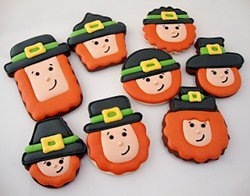 Smiley Leprechaun Cookies