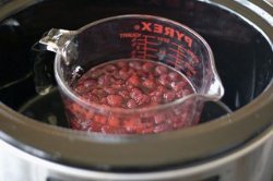 Slow Cooker Raspberry Sauce