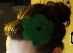 Dollar Store St. Patty's Headband