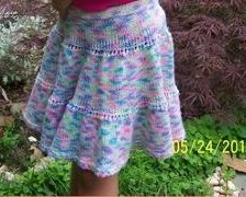 Simple Stockinette Stitch Skirt
