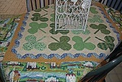 St. Patrick's Day Shamrock Quilt Part 2