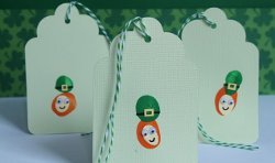 Thumbprint Leprechaun Bookmark