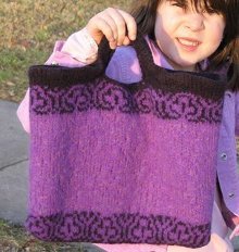 Felted Grape Jelly Bag