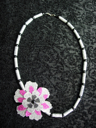 Glue and Glitter Necklace