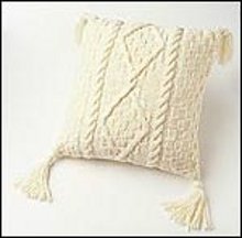 Warm Knit Aran Pillow