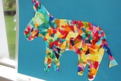 Festive Pinata Suncatchers