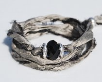 Silk Ribbon Wrap Bracelet