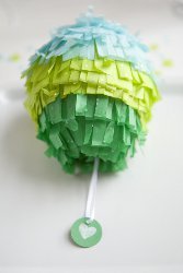 Tissue Paper Pinata Favors