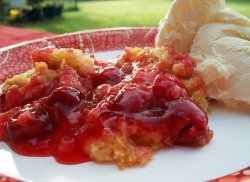 Easy Cherry Dump Dessert