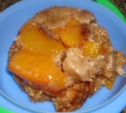 Slow Cooker Peach Crisp