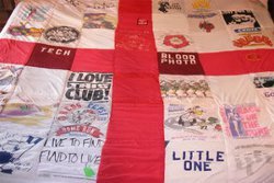How to Make a Simple T-shirt Quilt