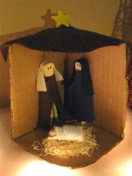 Clothespin Nativity