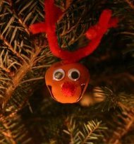 Jingly Reindeer Ornament