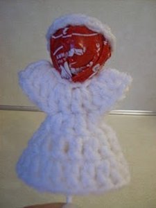 Free Lollipop Angel Crochet Pattern
