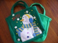 Personalized Christmas Gift Tote