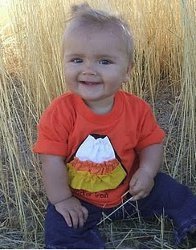 Candy Corn Ruffle Tee