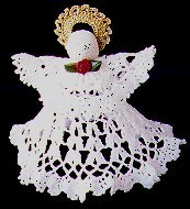 Crocheted Angel Tree Topper