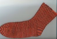 48 Stitch Ribbed Sock