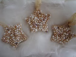 Pearl Star Ornament