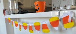 Candy Corn Lovers Bunting