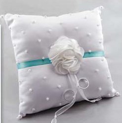 Flower Frill Wedding: Ring Bearer Pillow