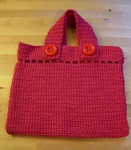 Chunky Button Bag