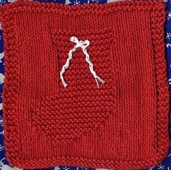 Christmas Stocking Dishcloth