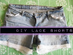 DIY Lace Shorts | AllFreeSewing.com