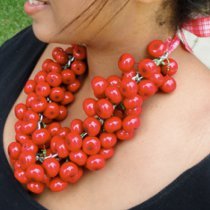 Cherry Pie Necklace