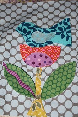 Squiggly Leaf Applique Tutorial