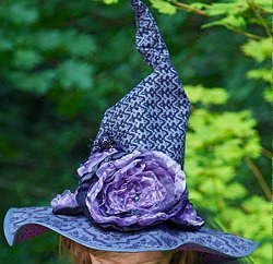 Witch Hat With Dead Roses