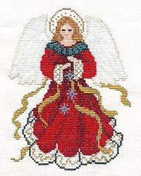 CrossStitch Angel AllFreeChristmasCraftscom Angels stitch cross booklets shipping designs