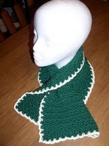 Crocheted Neck Cozy