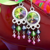 Pretty Crystal Party Earrings