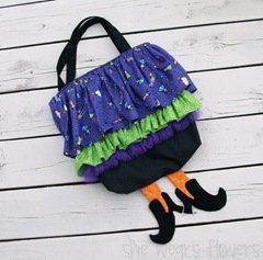 Witch Skirt Treat Bag
