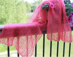 Claire Lace Shawl