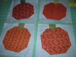 Happy Jack O Lantern Quilt Part 1