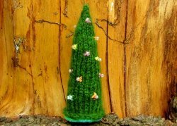 Knitted Christmas Tree Ornament