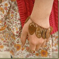 Pressed Pennies Bracelet