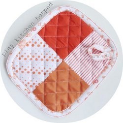 Never Enough Orange Hot Pad